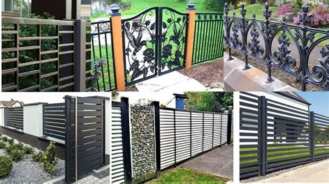 Modern Metal Fence