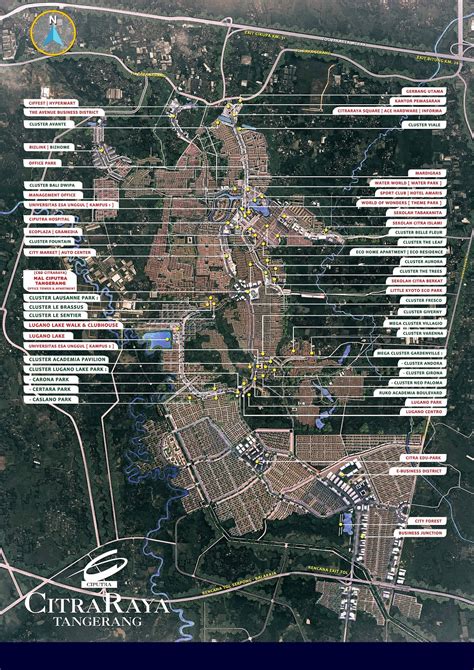 Site Plan Citra Raya Cikupa | Citra Raya Tangerang