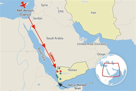 Mapped: How the US and UK attacks on Houthi rebels took place and what ...