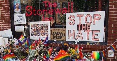 The First Brick Wasn't Thrown At Stonewall Just So We Would Forget It ...