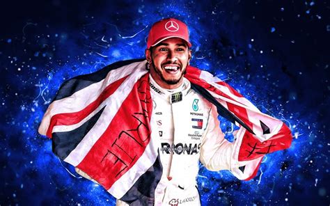 Download wallpapers Lewis Hamilton, 4k, 2019, Formula 1, Mercedes AMG ...