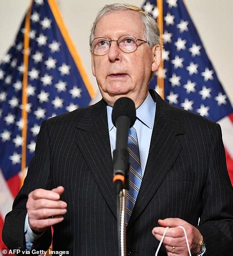 Protesters gather outside Mitch McConnell's Kentucky home to demand he ...