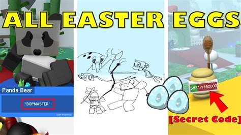 All *HIDDEN* Easter Eggs in Bee Swarm Simulator! - YouTube