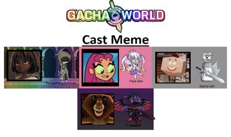 My Gacha World Cast by ALEXLOVER366 on DeviantArt