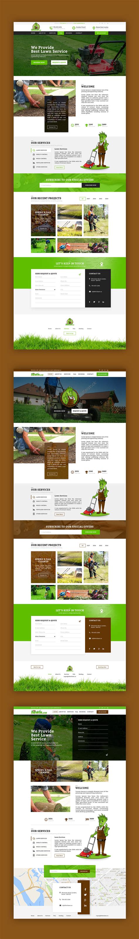 Mr. Lawn.co on Behance