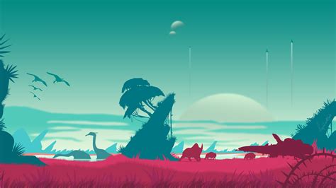 960x544 No Man's Sky Minimal Art 960x544 Resolution Wallpaper, HD Games ...