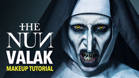 The nun - Valak makeup tutorial - YouTube