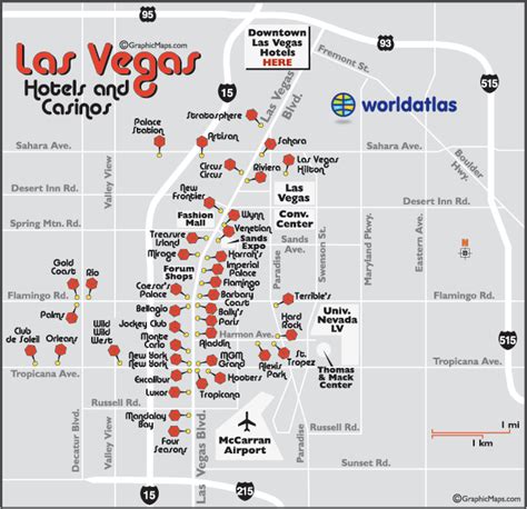 The Original Las Vegas Strip | Las vegas hotels map, Las vegas map ...