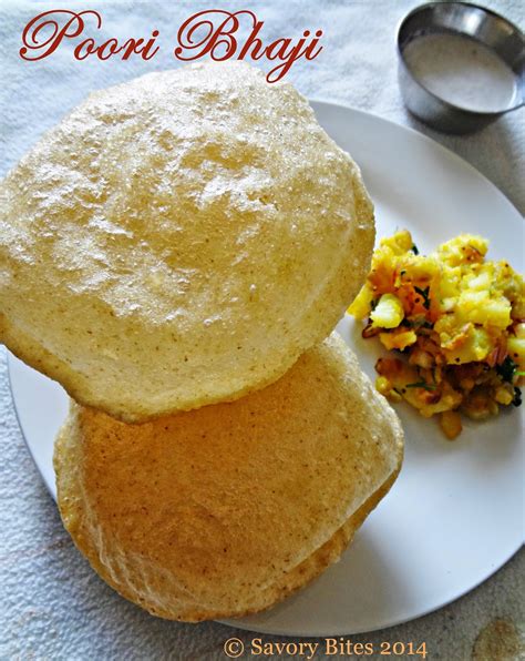 Poori ( How to make Fluffy, Puffed Poori) | Savory Bites Recipes - A ...