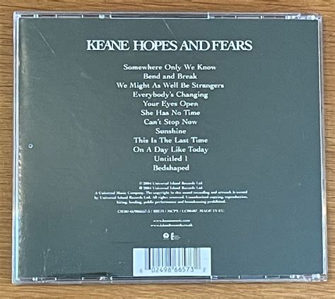 Keane Hopes And Fears CD | eBay