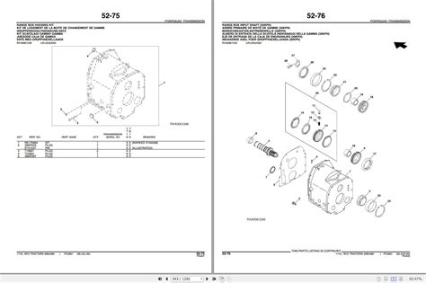 John Deere 7710 7810 Tractors Parts Catalog PC2831 2006