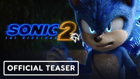 Sonic the Hedgehog 2 - Official Teaser Trailer (2022) Ben Schwartz ...