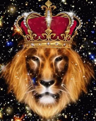 Leo King Lion GIF - LeoKing Lion Crown - Discover & Share GIFs | Lion ...