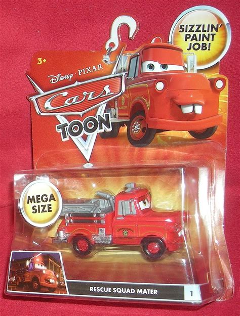 Disney pixar Cars Toon Rescue Squad Mater vehicle: Amazon.de: Toys