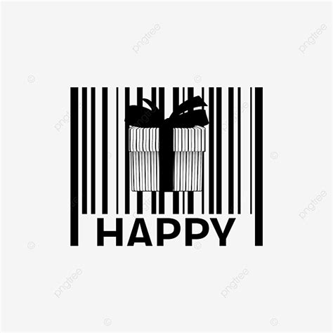 Barcode Birthday Clipart