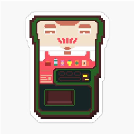 "Cyberpunk Brendan the Vending Machine Sticker" Sticker for Sale by ...