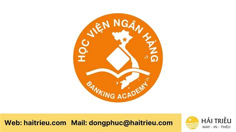 Mẫu thiết kế logo học viện ngân hàng sang trọng và độc đáo