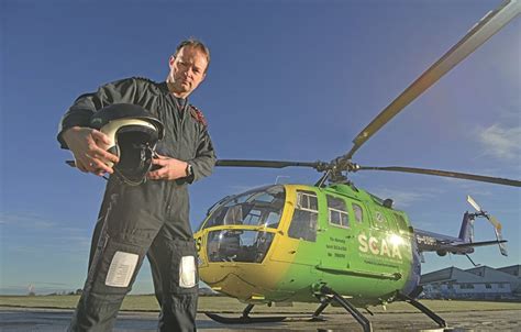 Charity air ambulance pilot's crucial flights - Scottish Field