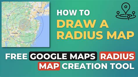 How to Draw a Radius Circle on Google Maps | Draw Radius Circle - YouTube