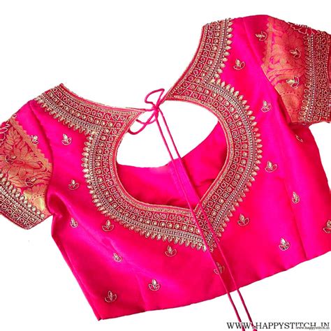 Aari Work – Hand Work Design – Maggam Work – Bridal Blouse Designs ...