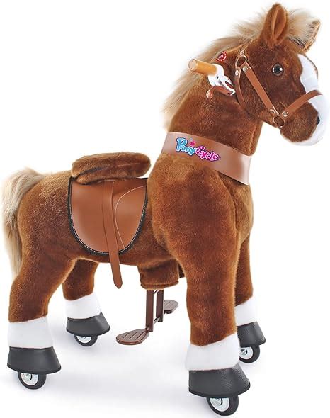 Amazon.com: PonyCycle Official Ride-On Horse No Battery No Electricity ...