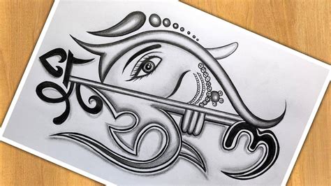 Ganesh Chaturthi Special Drawing | Step By Step For Beginners | How To ...