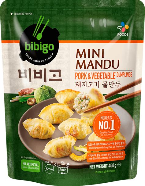 Mini Mandu Pork & Vegetable Dumplings - Bibigo