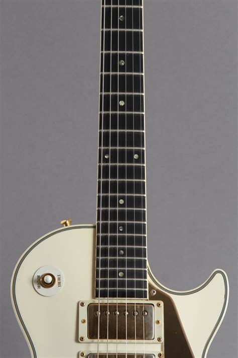 1986 Gibson Custom Shop Edition Les Paul Aldo Nova Polaris White ~Expl ...