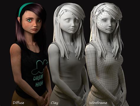 3d Model Character, Character Modeling, Character Design, 3d Modeling ...