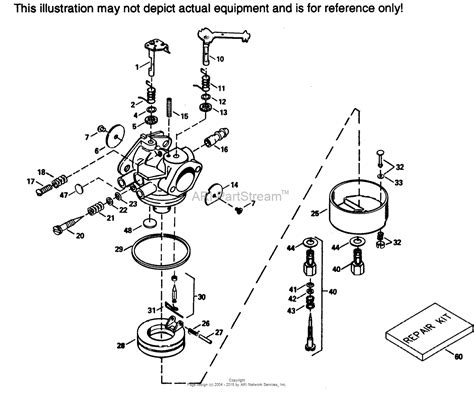 Tecumseh TEC-632037 Parts Diagram for Carburetor