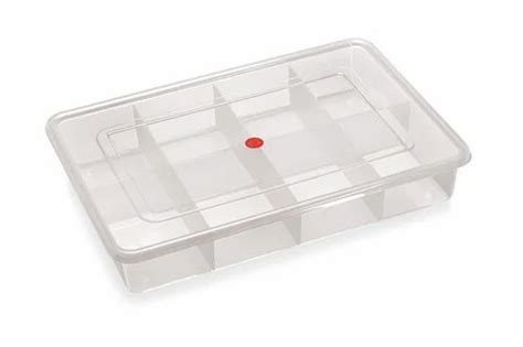 Partition Storage Boxes at Rs 30/piece | Clear Plastic Box in Mumbai ...