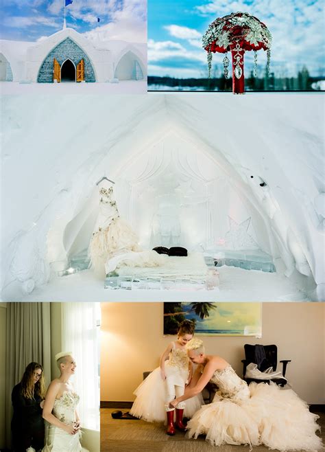 Ice Hotel Wedding | Hotel De Glace Wedding Photography