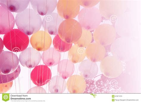 Balloon on sky stock image. Image of nature, helium, creative - 67871375