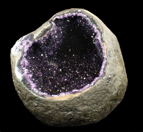 9.2" Dark Amethyst Crystal Geode - Top Quality (#37286) For Sale ...