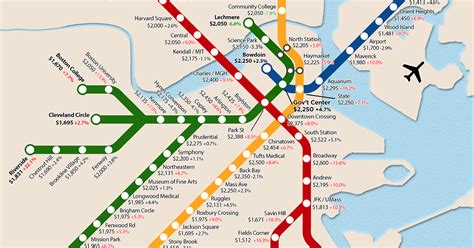 Mbta T Map Boston