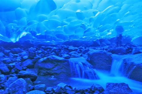 Magical Life: Mendenhall Ice Caves of Juneau in Alaska, United States