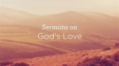 5 Sermons on God’s Love