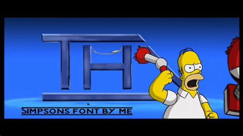 THX Simpsons Font by Nawat2555 on DeviantArt