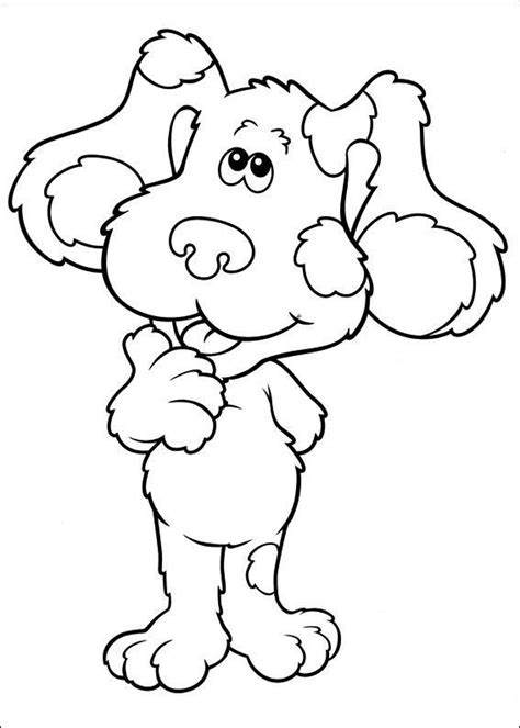 Blues Clues Magenta Coloring Pages | Blues clues, Coloring pages, Zoo ...