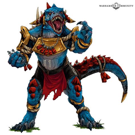 Roaring onto the Field - Warhammer Community | Lizardmen warhammer ...