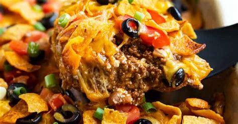 Layered Tortilla Taco Casserole Recipes | Yummly