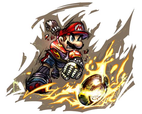 Mario Strikers Charged (Wii) Artwork including all Sidekicks and Team ...