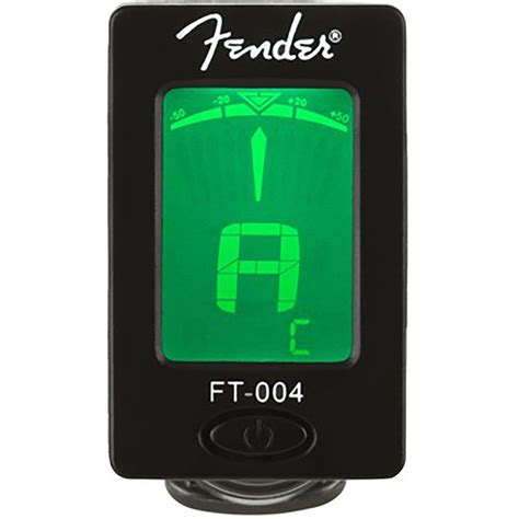 Fender FT-004 Clip-On Chromatic Tuner - Black | Russo Music