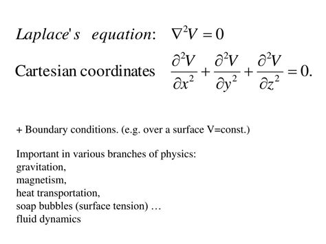 PPT - 3.1 Laplace’s Equation PowerPoint Presentation, free download ...