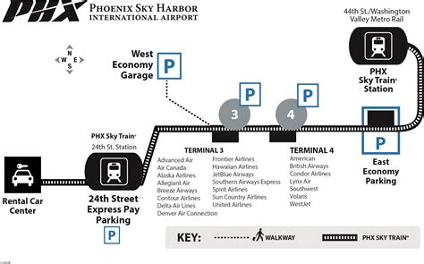 Phoenix Light Rail Map Sky Harbor | Shelly Lighting