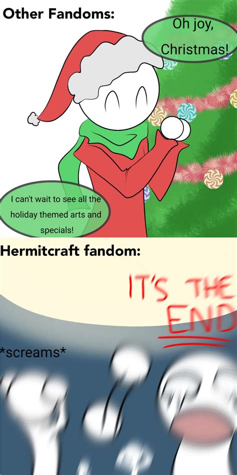 [self drawn meme]The current state of the hermitcraft fandom in this ...