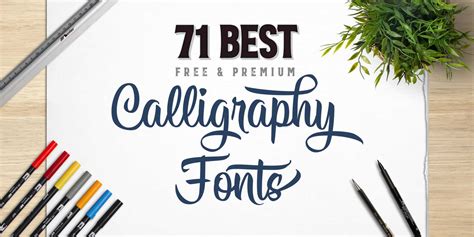 71 Best Calligraphy Fonts (Free & Premium) | Lettering Daily