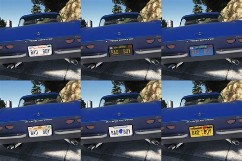 GTAV License Plates Complete Pack | GTA 5 Mods