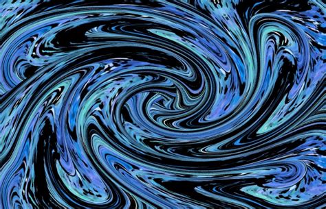 Blue And Black Swirl Pattern Free Stock Photo - Public Domain Pictures