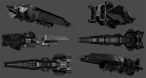 The UNSC's Halberd-class Destroyer is a well loved addition to the SotP ...